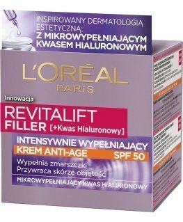 Loreal Loreal Revitalift Filler face cream SPF 50 anti-aging filler 50 ml