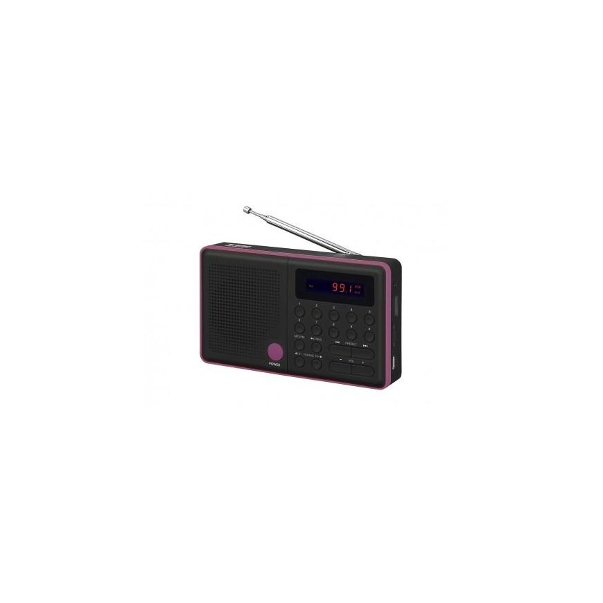 Eltra Radio Pliszka USB, FM black