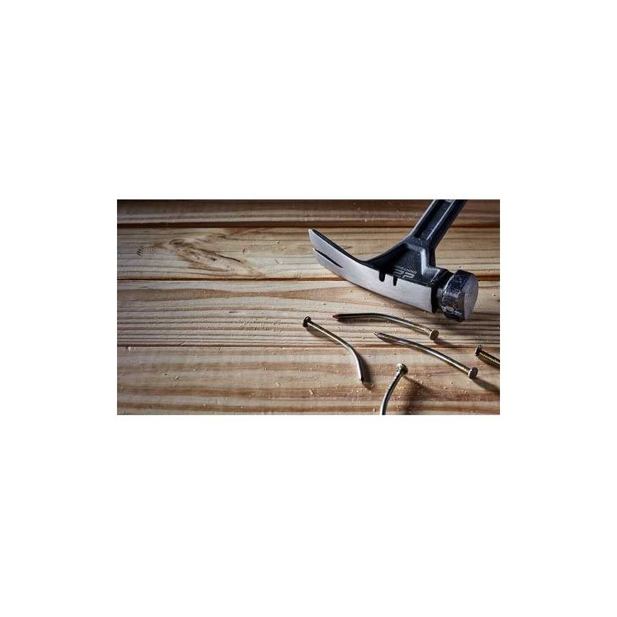 młotek steel one-piece with magnetic holder do gwoździ, 624g, DeWalt [DWHT51006-0] – 5
