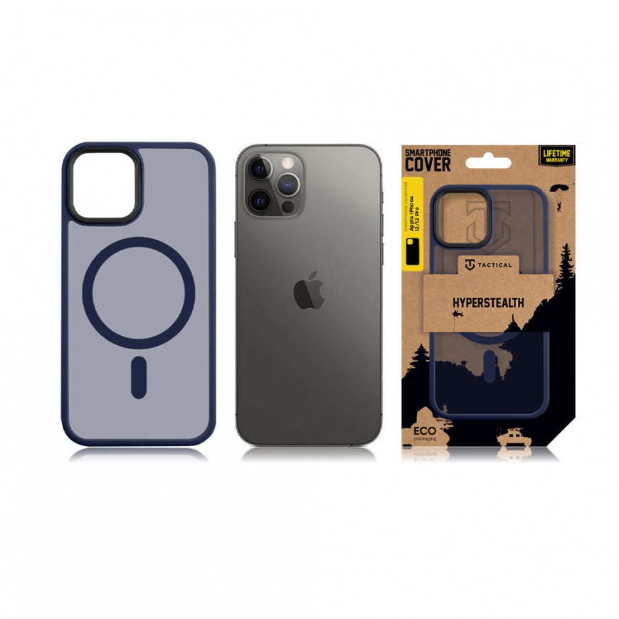 Case Tactical MagForce Hyperstealth Kryt pro iPhone 12/12 Pro Deep Blue – 2