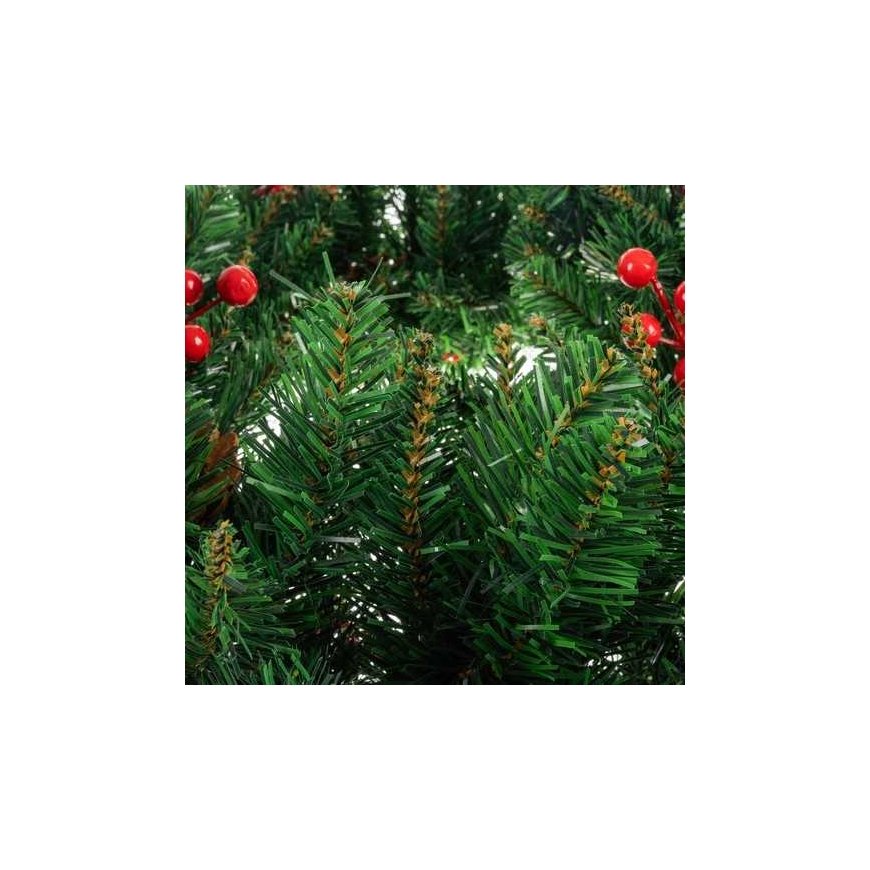 Ruhhy Kalėdų puošmena durų vainikas dekoratyvinis dekoratyvinis ornamentas 60 cm storis xxl – 5