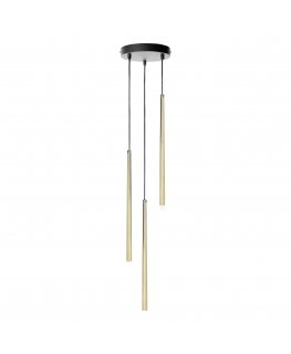 Orno TABUNG 3P, hanging lamp, G9 max. 6W, golden