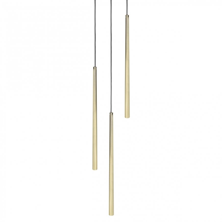 Orno TABUNG 3P, hanging lamp, G9 max. 6W, golden – 4