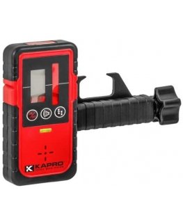 Red laser beam detector/receiver for Kapro rotary laser