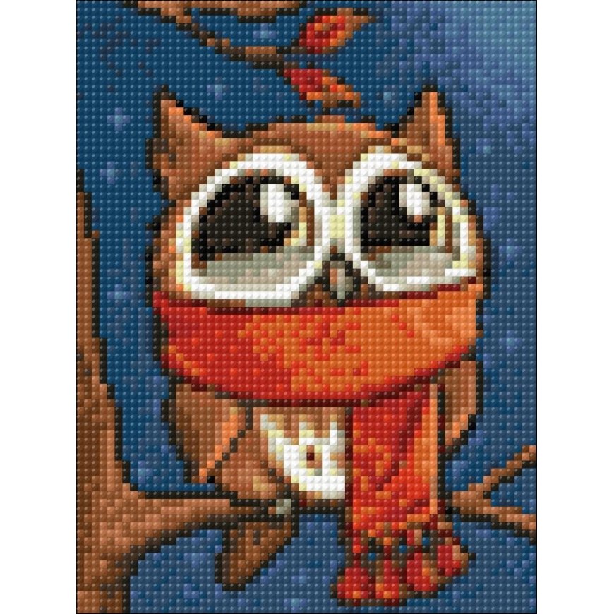 Beldizart Owl with scarf 15*20 cm WD2363 – 3