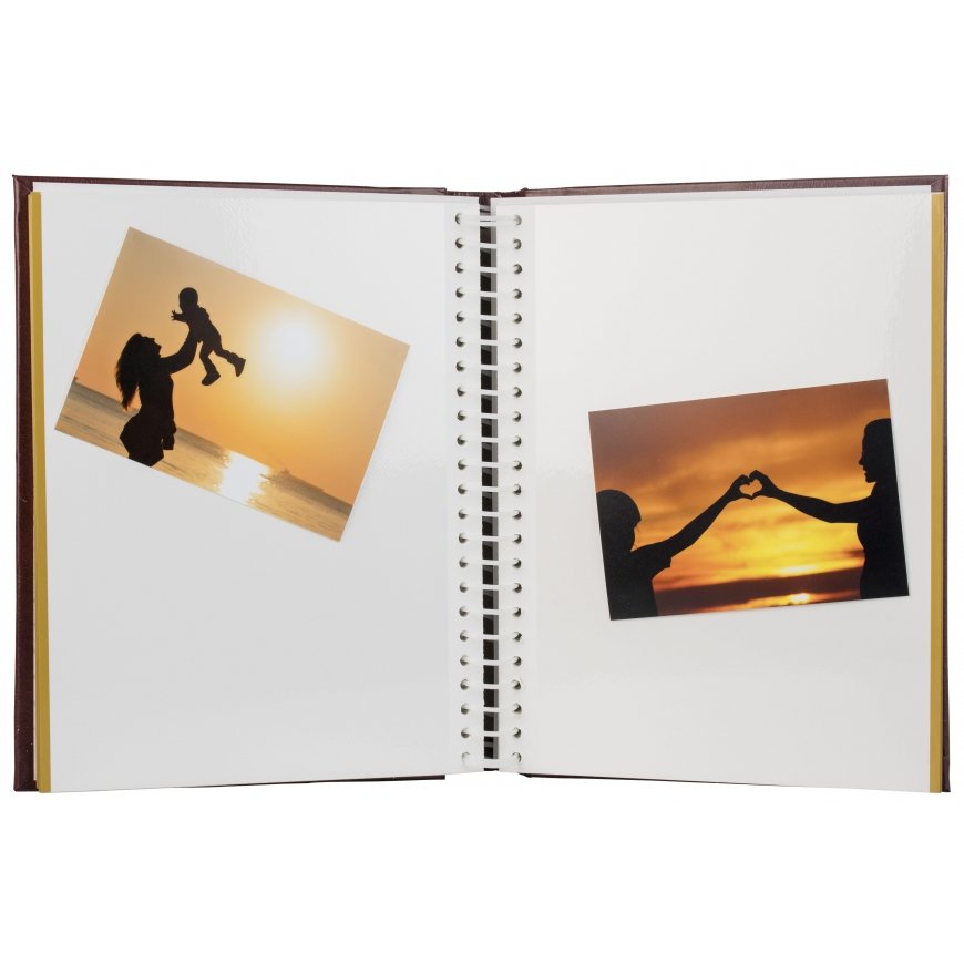 Victoria Collection Album SA40S Magnetic 40pgs Classic, brown – 2