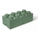 LEGO Storage Brick 8 Olives LEGO Storage Brick 8 Olives