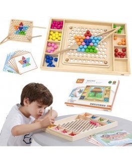 Viga Toys VIGA Medinis Kulki žaidimas Gauti ir derinti komponentą