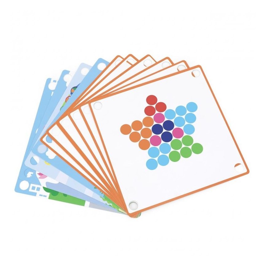Viga Toys VIGA Wooden Kulki Game Get and match component – 4