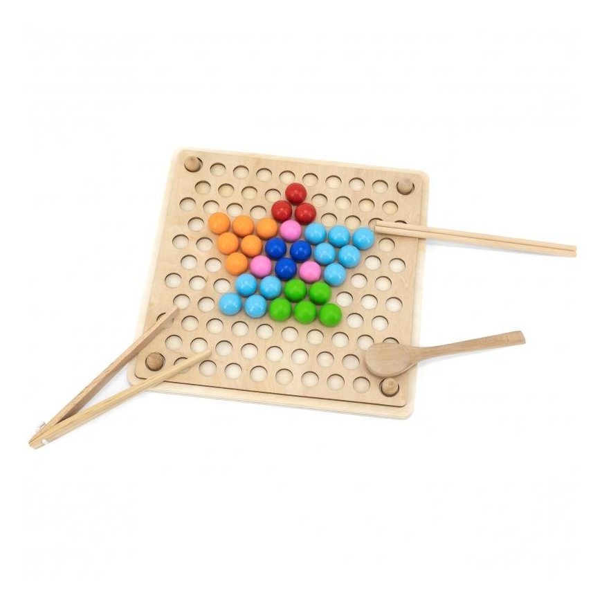 Viga Toys VIGA Wooden Kulki Game Get and match component – 5