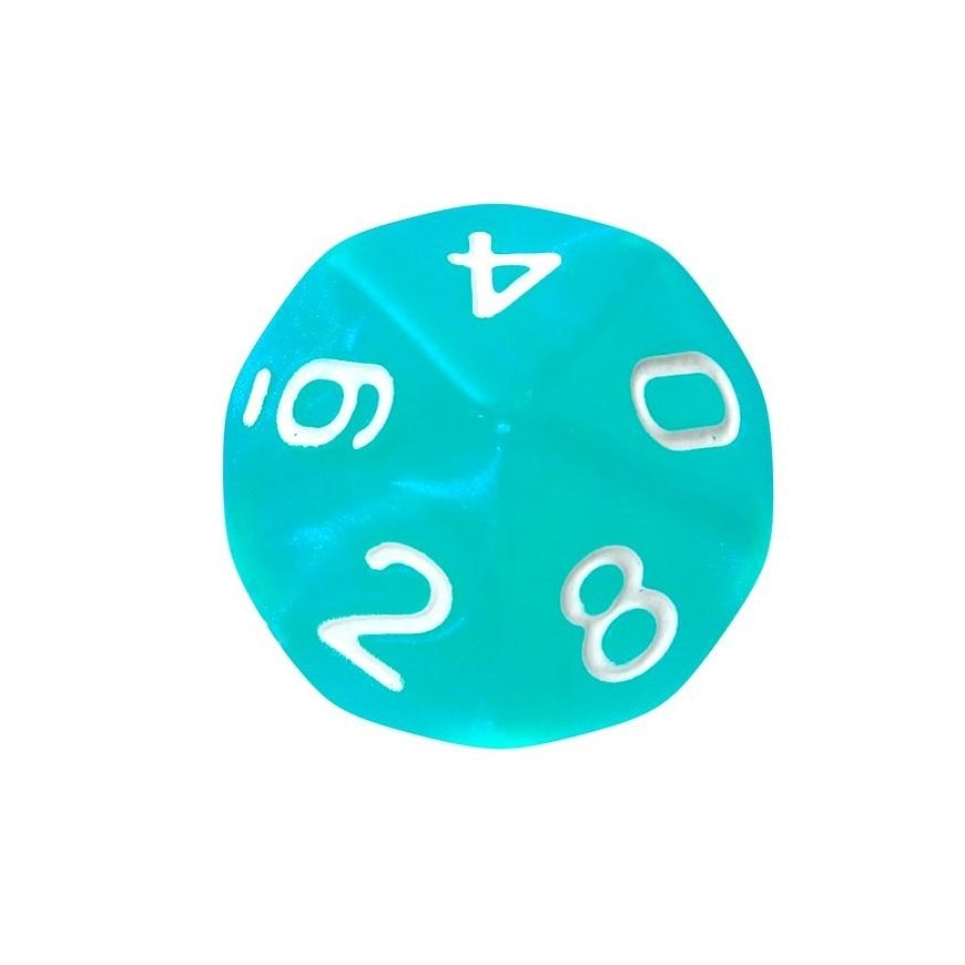 REBEL RPG Dice Set - Moonstones - Turquoise – 2