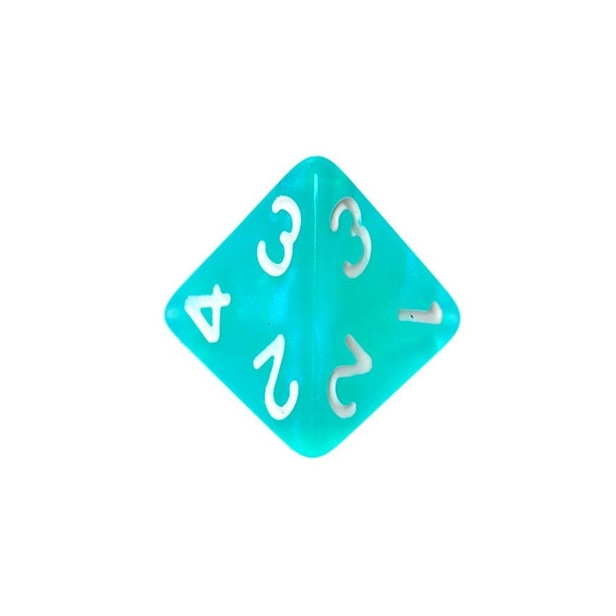 REBEL RPG Dice Set - Moonstones - Turquoise – 4