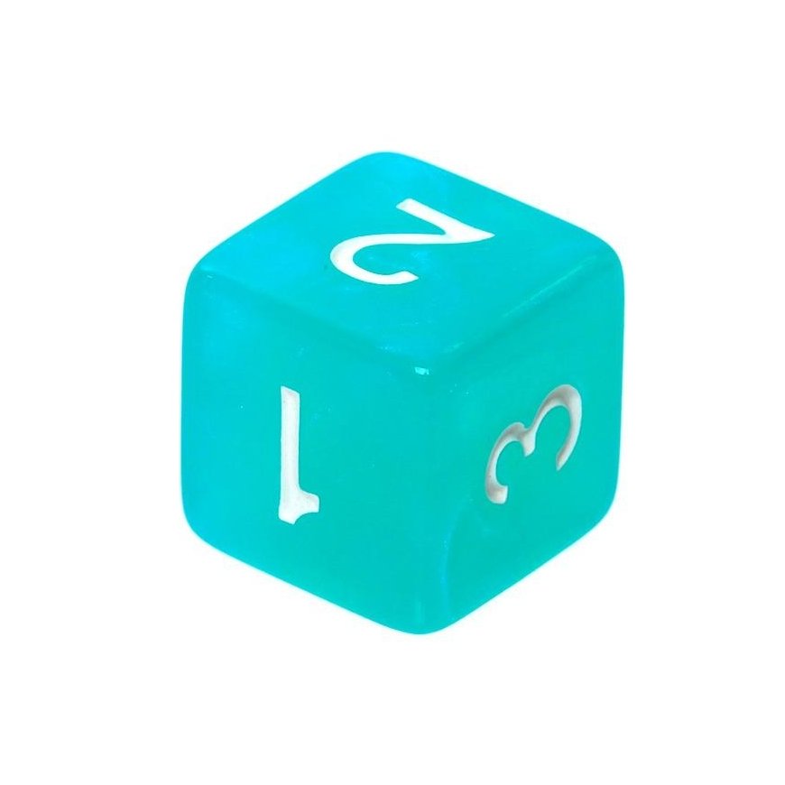 REBEL RPG Dice Set - Moonstones - Turquoise – 5