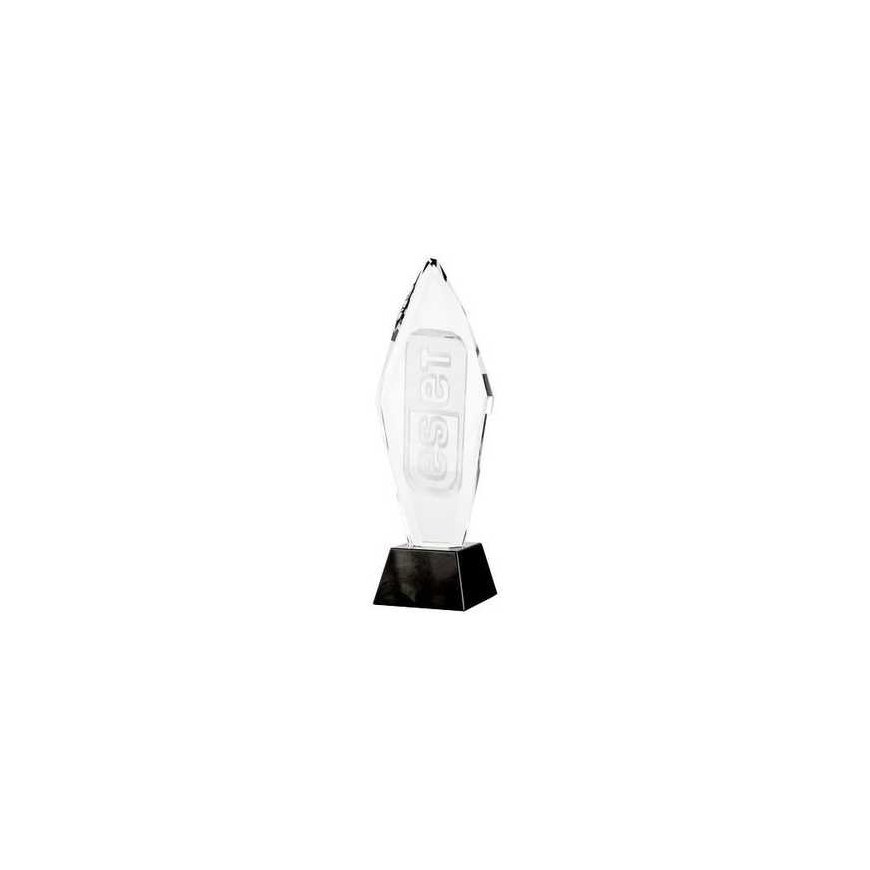 Tryumf 3D engraved glass trophy – 2