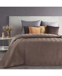 Eurofirany CHON / SOFIA / BROWN 220X240 BROWN Bedspread