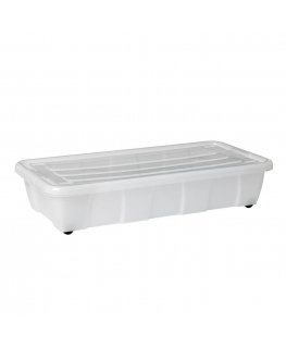 Container under the bed Plast Team Bedroller 30L long