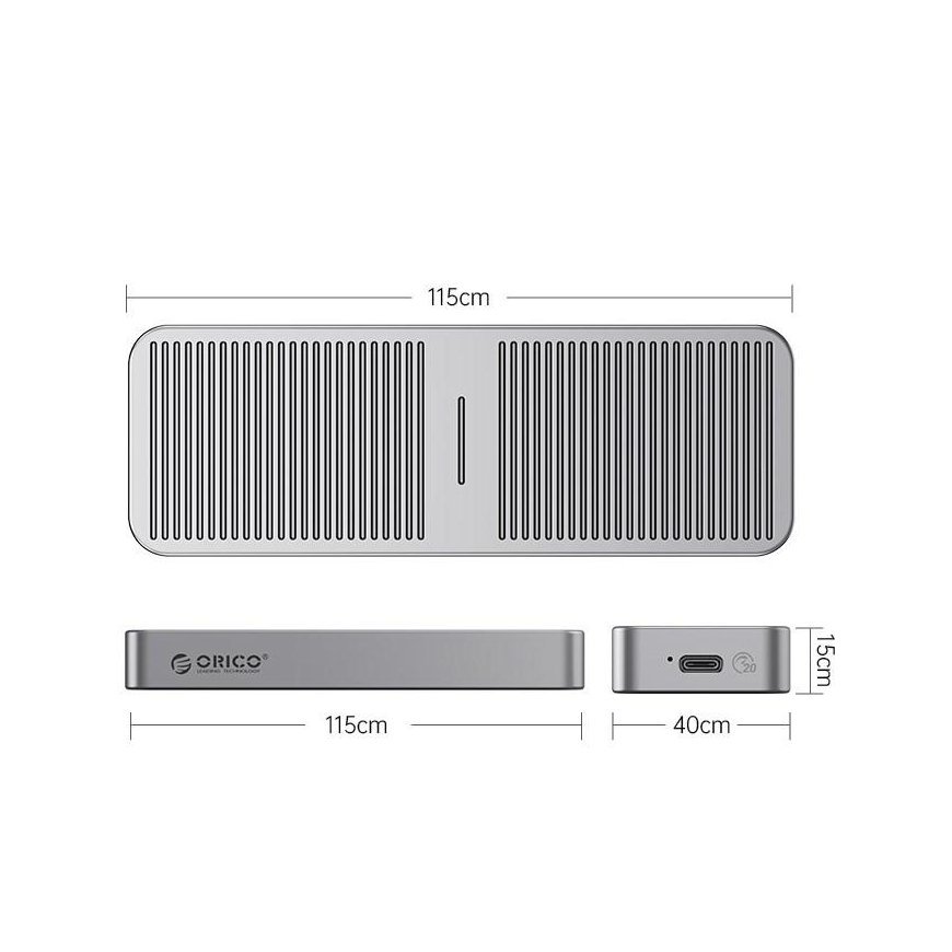 „Orico Orico“ kišenės „NVMe 20 Gbps“ SSD M.2 diskas – 3