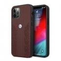 Dėklas BMW BMHCP12LRSPPR iPhone 12 Pro Max 6,7" raudona / raudonas kietas dėklas Leather Curve Perforate Dėklas BMW BMHCP12LRSPPR iPhone 12 Pro Max 6,7" raudona / raudonas kietas dėklas Leather Curve Perforate