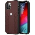 Dėklas BMW BMHCP12LRSPPR iPhone 12 Pro Max 6,7" raudona / raudonas kietas dėklas Leather Curve Perforate Dėklas BMW BMHCP12LRSPPR iPhone 12 Pro Max 6,7" raudona / raudonas kietas dėklas Leather Curve Perforate