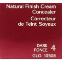 Shiseido Natural Finish Cream Concealer 04 Dark 10ml