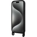 Case Karl Lagerfeld KLHCP15SSCBSKNK iPhone 15 6.1" hardcase black|black Crossbody Silicone Ikonik