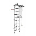Sanro Sports complex (gymnastics wall) RAINBOW white-black, 230x52.5cm Sanro Sports complex (gymnastics wall) RAINBOW white-black, 230x52.5cm