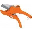 Scissors for plastic pipes. Sturdy metal body, stainless steel blade. For pipes up to 41 mm. Throttle mechanism Truper® Scissors for plastic pipes. Sturdy metal body, stainless steel blade. For pipes up to 41 mm. Throttle mechanism Truper®