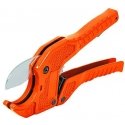 Scissors for plastic pipes. Sturdy metal body, stainless steel blade. For pipes up to 41 mm. Throttle mechanism Truper® Scissors for plastic pipes. Sturdy metal body, stainless steel blade. For pipes up to 41 mm. Throttle mechanism Truper®