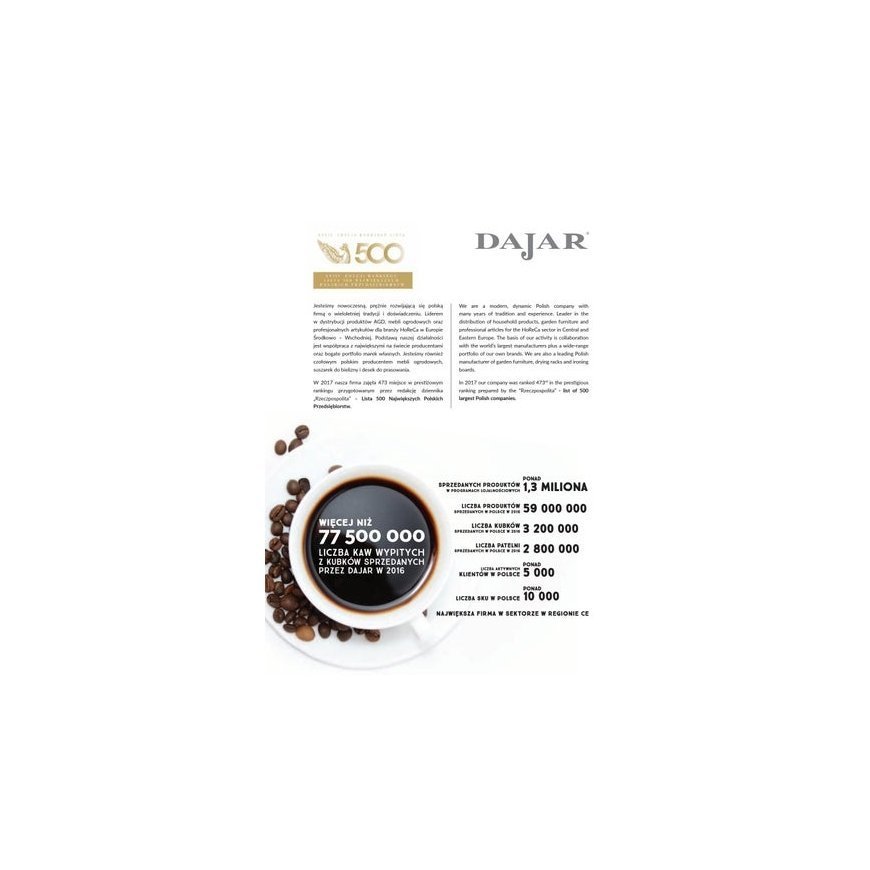 Dajar AMBITION Thermal glasses for juice/coffee