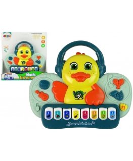 Lean Cars Interaktyvus Duck Duck Piano DJ Garso instrumentai Muzikinės melodijos