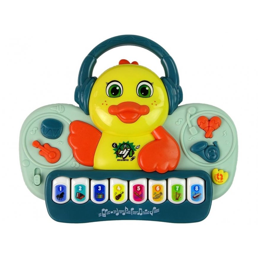 Lean Cars Interactive Duck Duck Piano DJ Audio Instruments Musical Tunes – 2