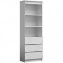 Topeshop RS-60 OLIMP BIEL kontori raamaturiiul Topeshop RS-60 OLIMP BIEL kontori raamaturiiul