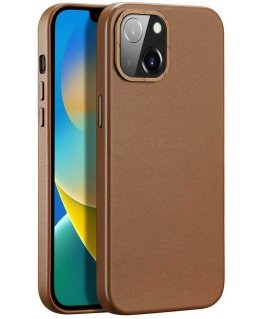 Dux Ducis Grit dėklas skirtas Apple iPhone 14 Plus, rudas