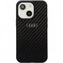 Audi case for iPhone 14 6.1" AU-TPUPCIP14-R8/D2-BK black hard case Carbon Fiber Audi case for iPhone 14 6.1" AU-TPUPCIP14-R8/D2-BK black hard case Carbon Fiber