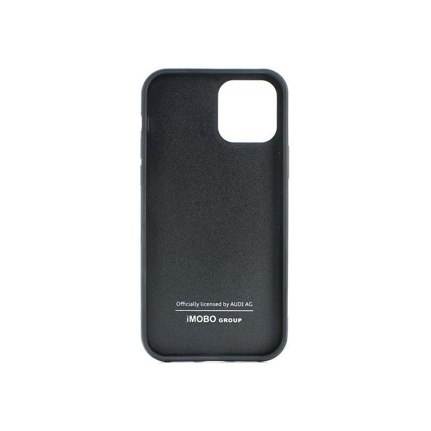 Audi case for iPhone 14 6.1" AU-TPUPCIP14-R8/D2-BK black hard case Carbon Fiber – 2