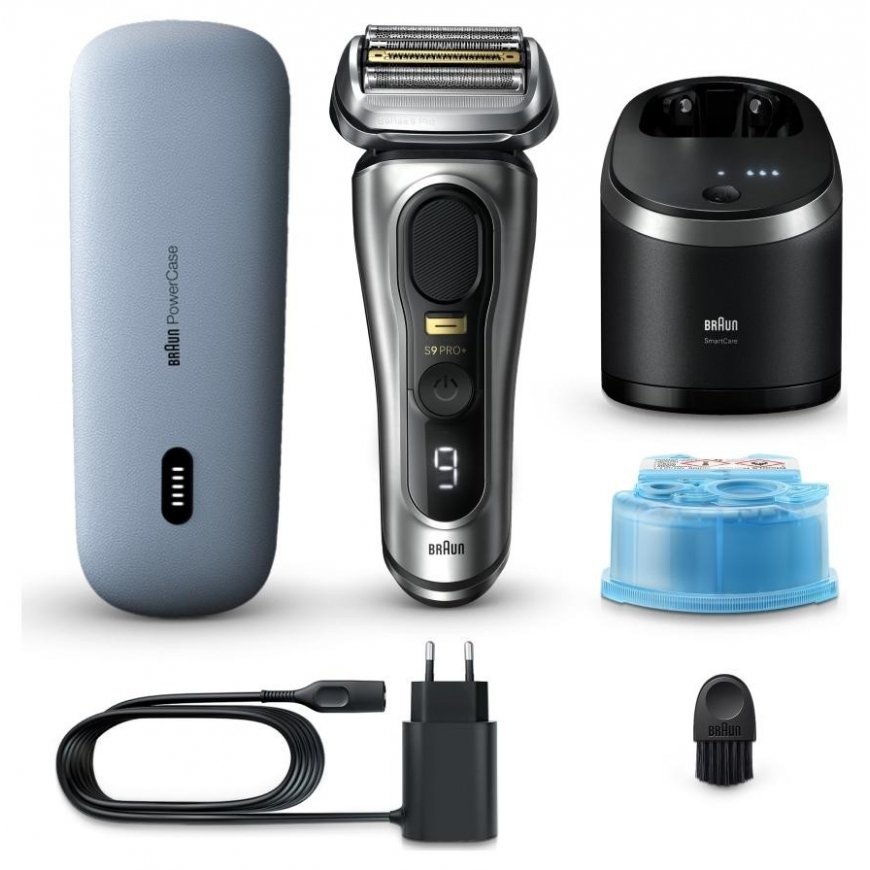 Braun Series 9 Pro+ 9577cc sidabrinė