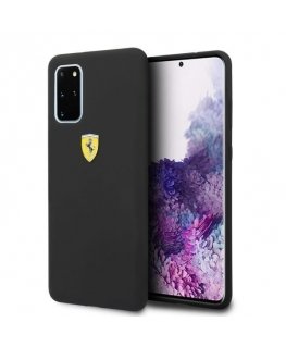 Ferrari Hardcase FESSIHCS67BK S20+ G985 Black/Black Silicone