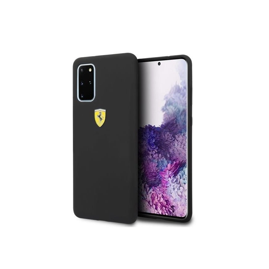 Ferrari Hardcase FESSIHCS67BK S20+ G985 Black/Black Silicone