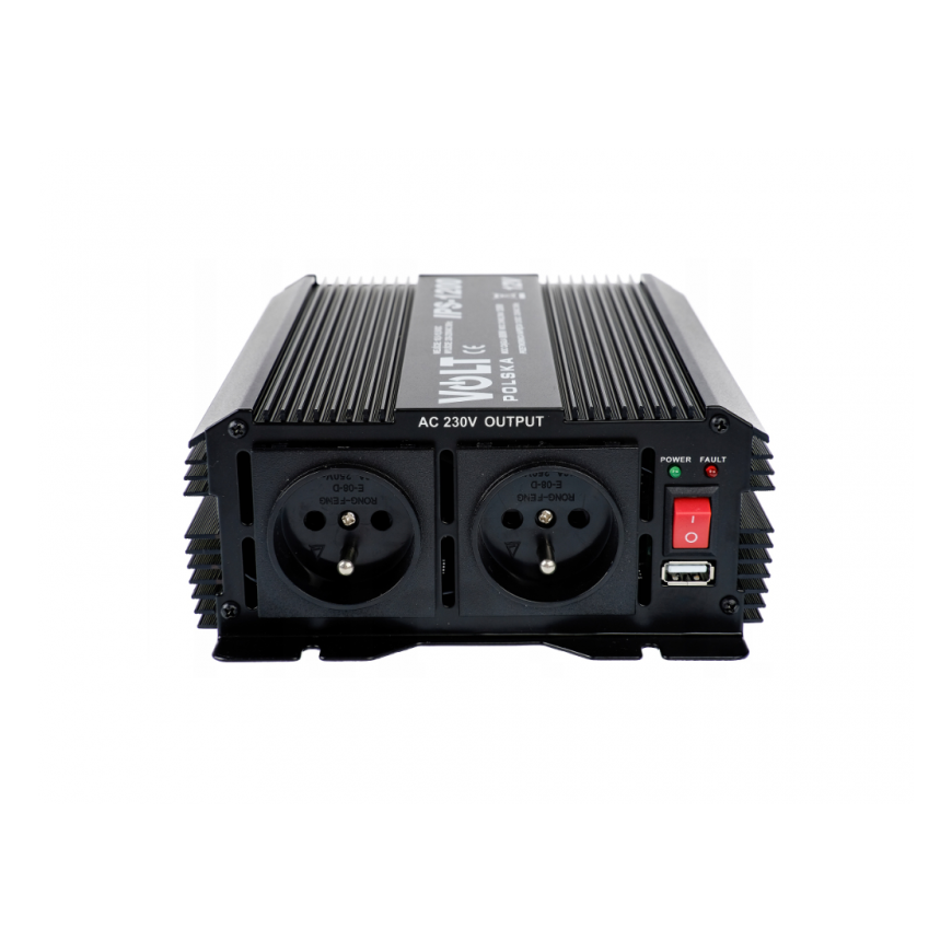 Nvox Volt keitiklis Lenkija Įtampos keitiklis 800/1200W 12/230V VOLT – 3