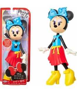 Jakks Pacific Disney, Minnie Mouse, miela ir stilinga figūrėlė (20760)