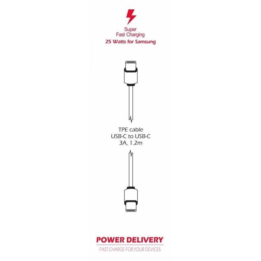 Samsung Swissten 1x USB-C įkroviklis (22050100) – 2