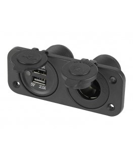 Blow Gn. lighter only, with flap + 2x USB port