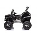 Lean Cars Vaikiškas elektrinis visureigis Mercedes Unimog S, juodas Lean Cars Vaikiškas elektrinis visureigis Mercedes Unimog S, juodas