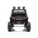 Lean Cars Vaikiškas elektrinis visureigis Mercedes Unimog S, juodas Lean Cars Vaikiškas elektrinis visureigis Mercedes Unimog S, juodas