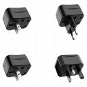 CP TR1 Сетевой 3в1 Мульти-адаптер UK 3-pin - Euro 2pin - US (USA) - Азия + Чехол хранения CP TR1 Сетевой 3в1 Мульти-адаптер UK 3-pin - Euro 2pin - US (USA) - Азия + Чехол хранения