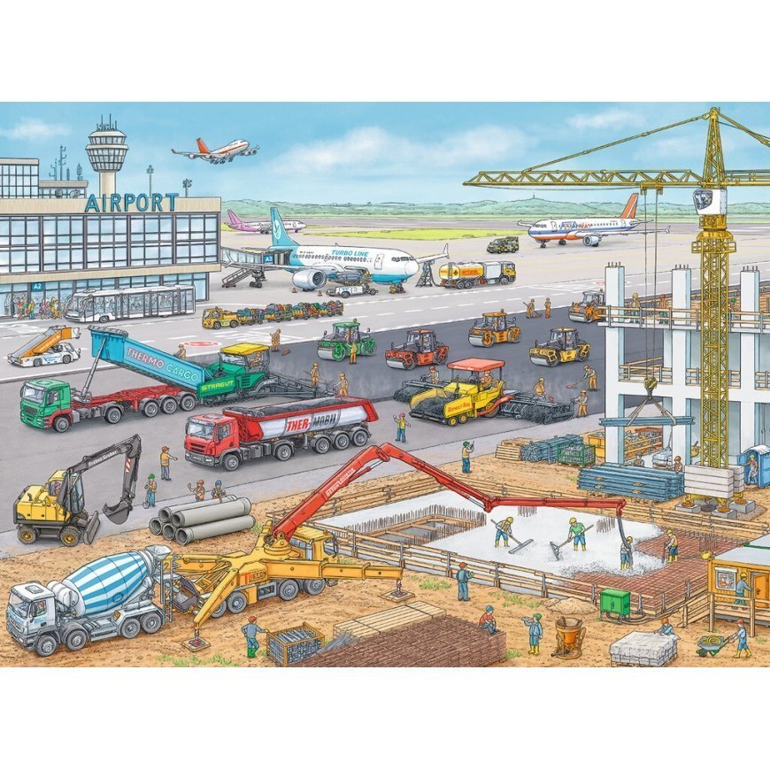 Ravensburger Construction at the Airport Puzle