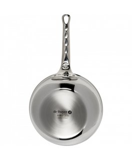 De Buyer Affinity Sauté Pan Stainless Steel curved 20 cm