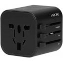 Orno GOworld universal travel adapter for over 200 countries worldwide, 100-240V, 8A Orno GOworld universal travel adapter for over 200 countries worldwide, 100-240V, 8A