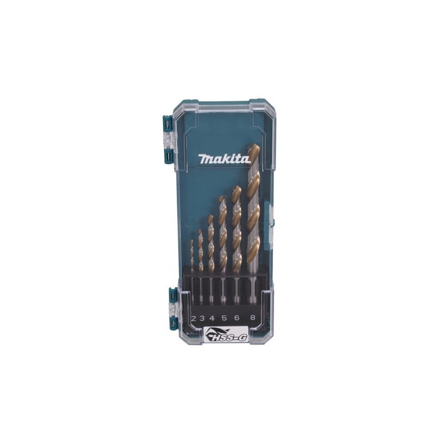 MAKITA Set of drillsDO METALU HSS-G