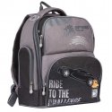 Backpack YES S-30 Juno Max "Ride to the challenge", gray Backpack YES S-30 Juno Max "Ride to the challenge", gray
